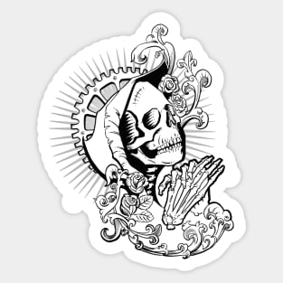 Santa De Muerte Sticker